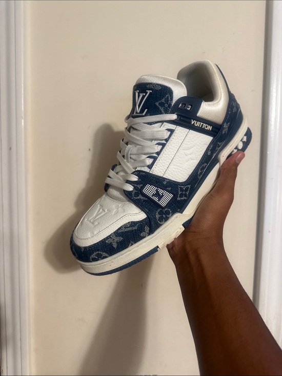Other - Blue Louis Vuitton Trainers